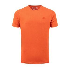 Weird Fish Mens Hooked Brand T-Shirt / Rust